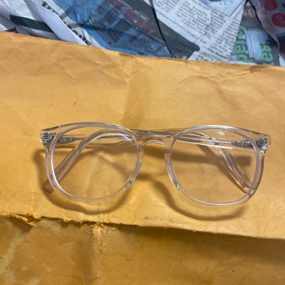 Warby Parker Clear Glasses